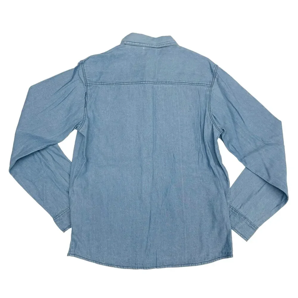NWT Poppet & Fox Size 10 Denim Shirt